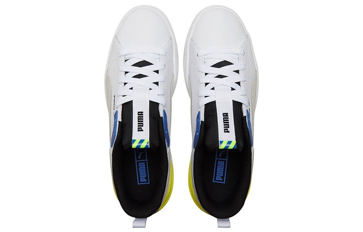 PUMA Suede Bloc 'White Silver Blue' 380705-06