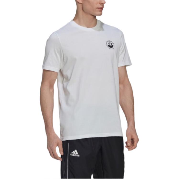 adidas Tennis Graphic Tee Shirt 'White' HG2034