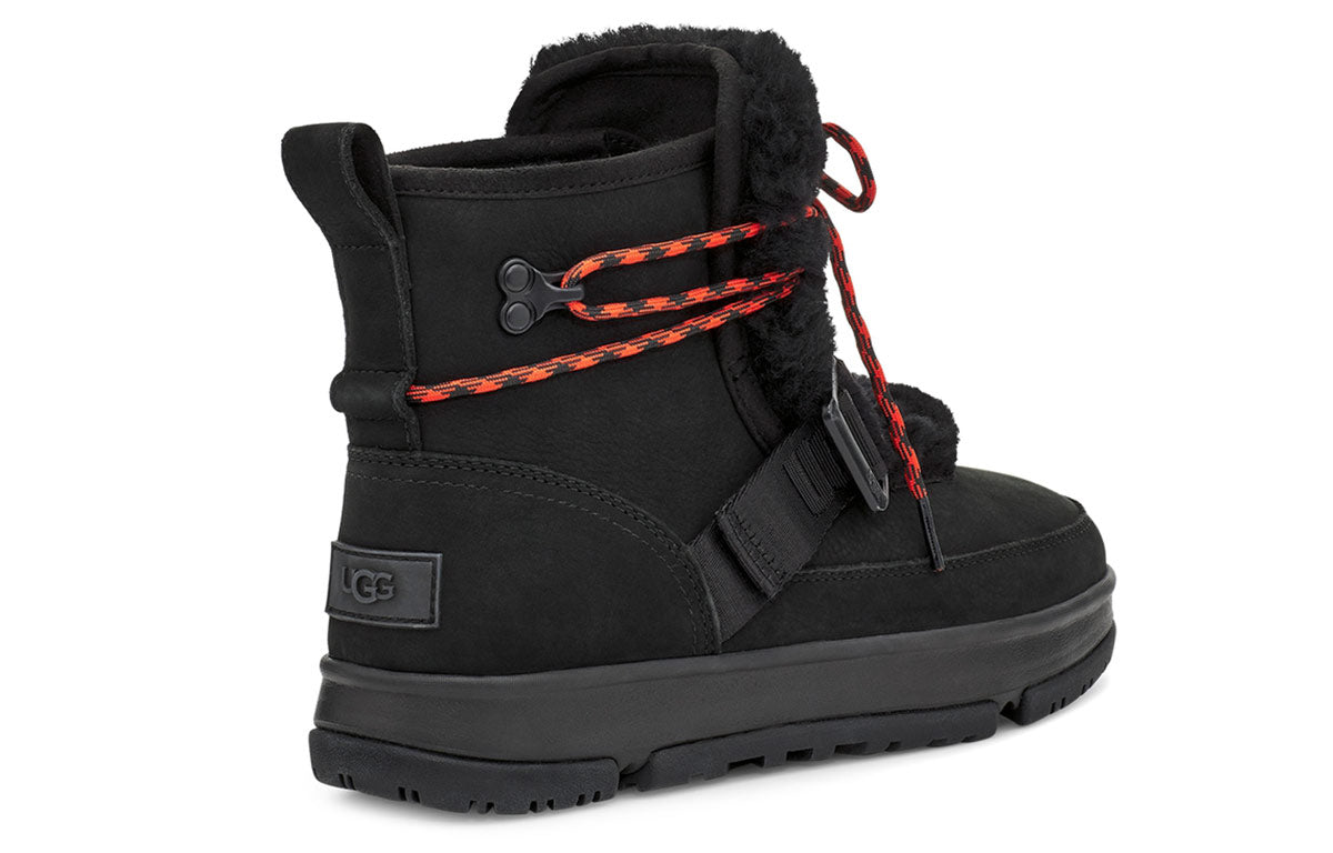 (WMNS) UGG Classic Weather Hiker Fleece Lined Black 1112477-BLK