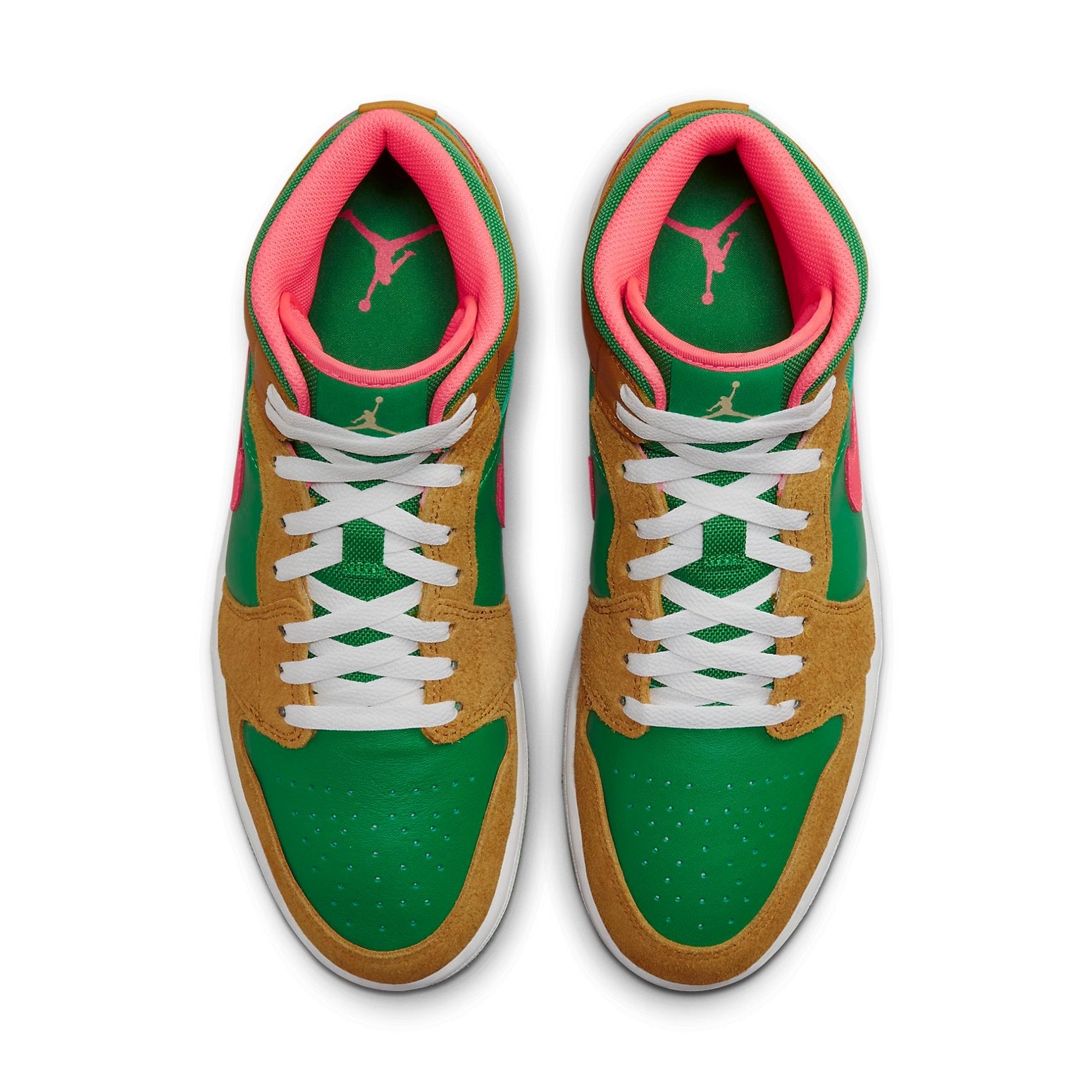 Jordan Air Jordan 1 Mid 'Wheat Watermelon' DX4332-700