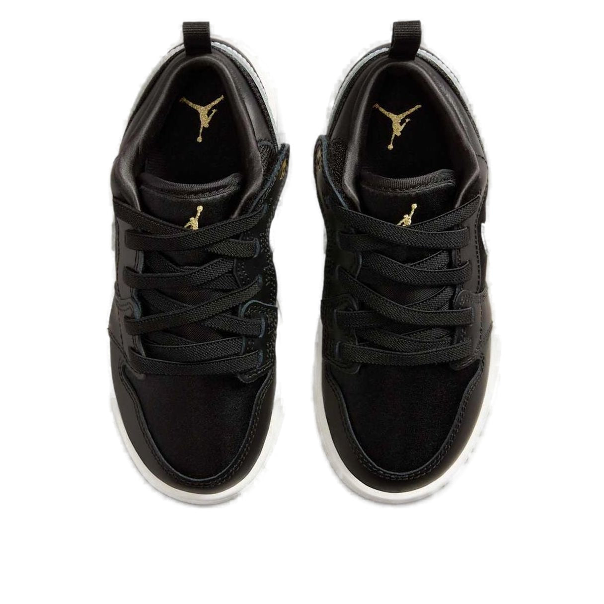 (PS) Air Jordan 1 Low ALT SE 'Black Silver Sail Gold' FZ3920-001