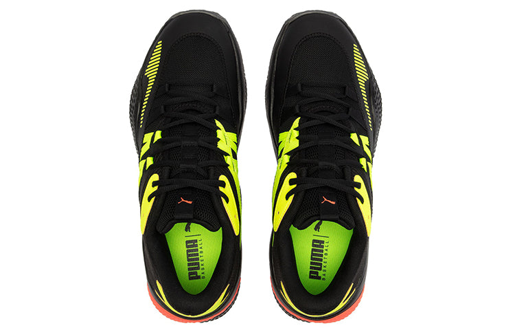 PUMA Court Rider 2.0 Glow Stick 'Black Lime Squeeze' 377393-01