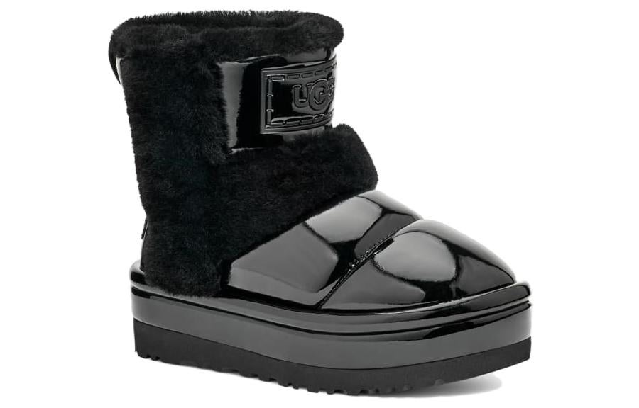 (WMNS) UGG Classic Chillapeak Shine Boot 'Black' 1151630-BLK
