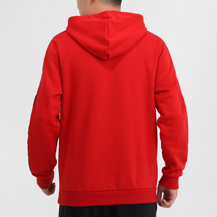 adidas neo Athleisure Casual Sports hooded Pullover Red GJ8910
