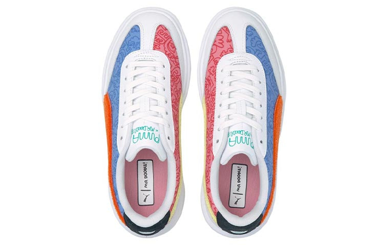 (WMNS) PUMA Mr. Doodle x Oslo Maja 'Ultramarine American Beauty' 375791-01