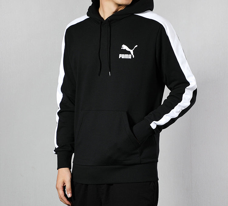 PUMA T7 KnittingSports Hooded Fleece Black 595918-01
