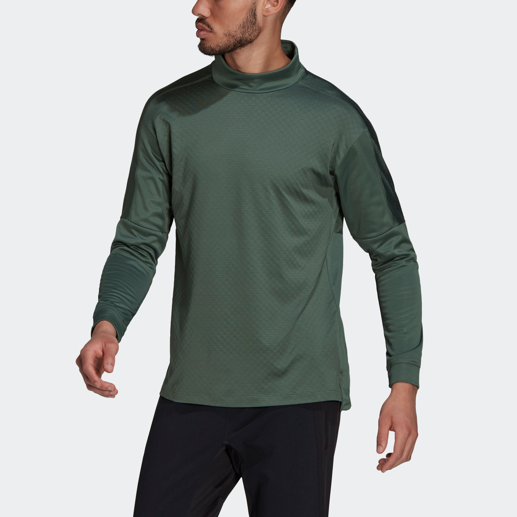 adidas Warm Long Sleeve Training Jersey 'Orbit Green' HD3568