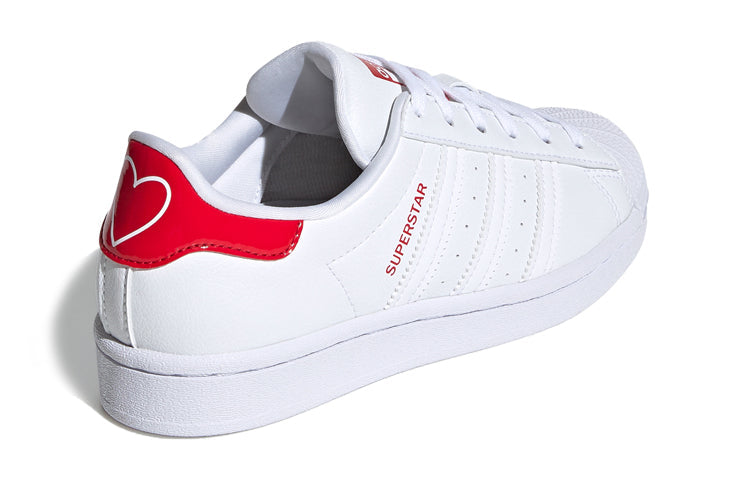 (GS) adidas x 032c Superstar J 'White Scarlet' FW0817