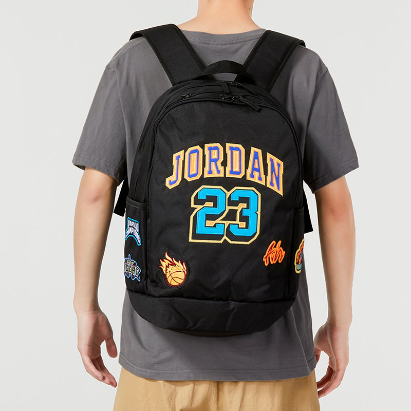 Air Jordan Patch Backpack 'Black' JD2333051AD-001