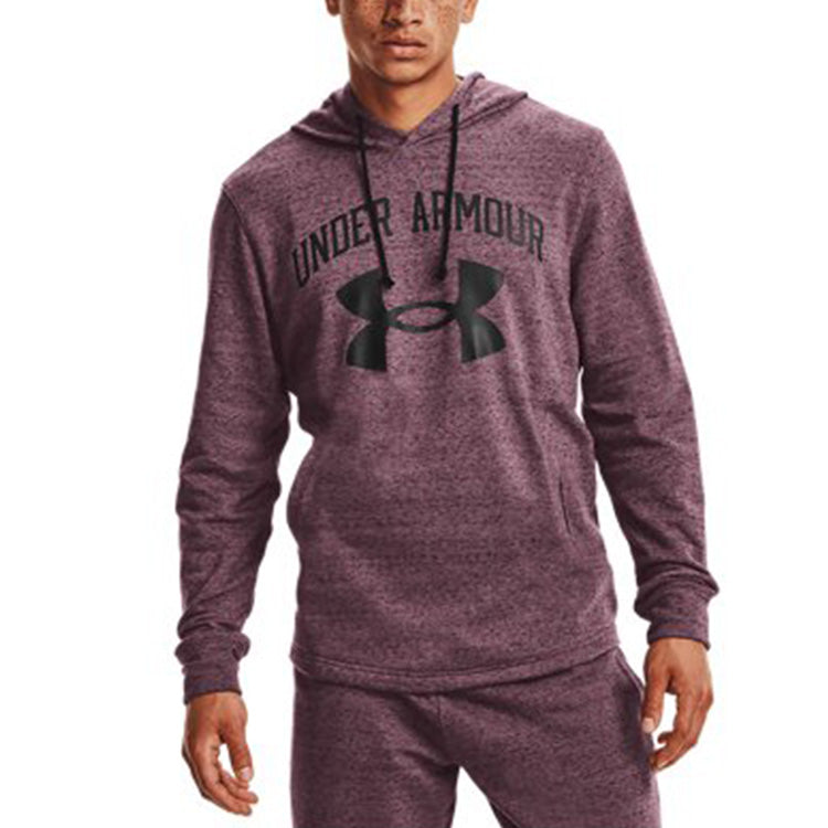 Under Armour Rival Terry Logo Hoodie 'Grape Purple' 1361559-555