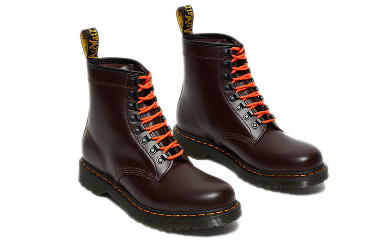Dr. Martens 1460 Ben Smooth Martin Boots 'Brown Red' 26917601