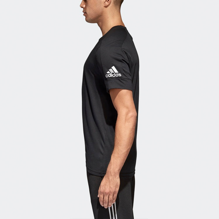 adidas Breathable Cozy Casual Round Neck Black CG2097