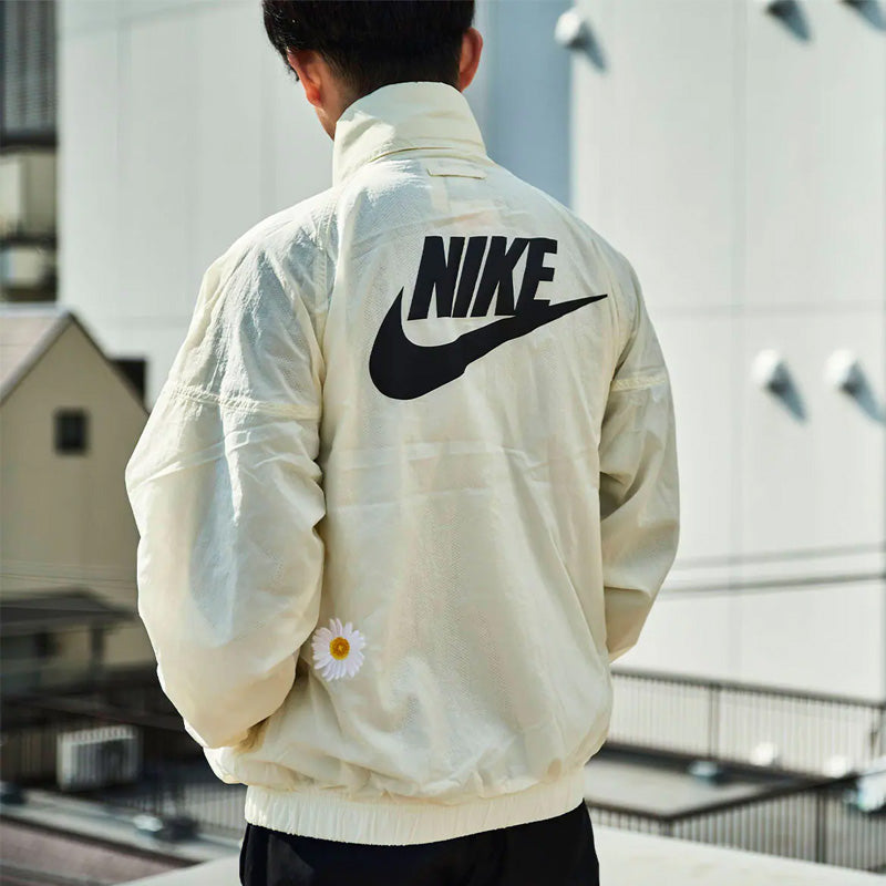Nike Casual Sports Stand Collar Jacket Creamy White DM5021-113