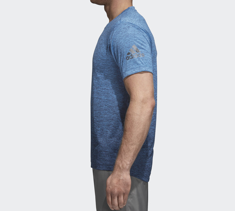 adidas FreeLift gradi Gradient Training Sports Short Sleeve Navy Blue CX0218