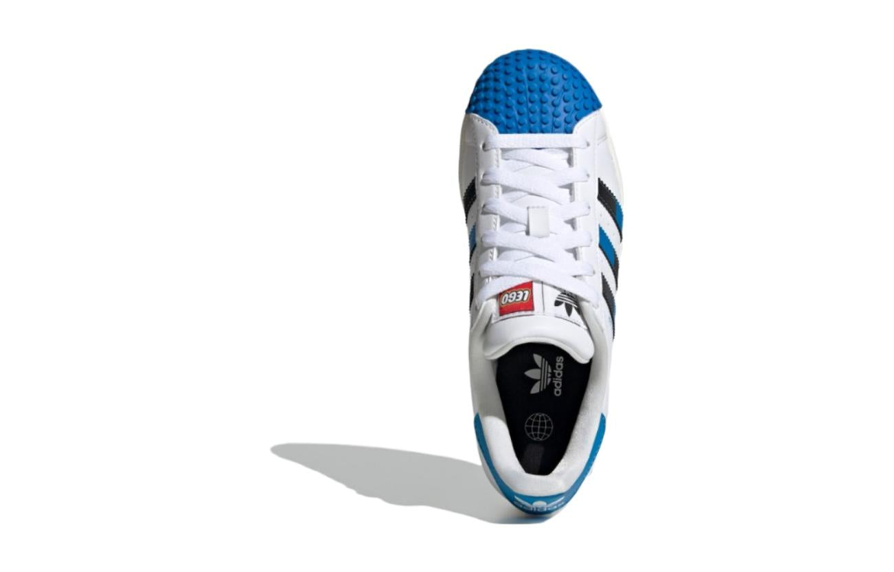 (GS) adidas Superstar x LEGO 'White Blue' IF2909