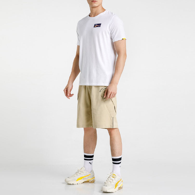 PUMA x Randomevent Tee 'White Black Yellow' 598068-02