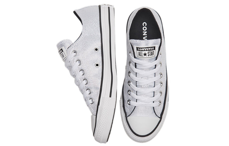 (WMNS) Converse Chuck Taylor All Star 'Silver White' 568588C