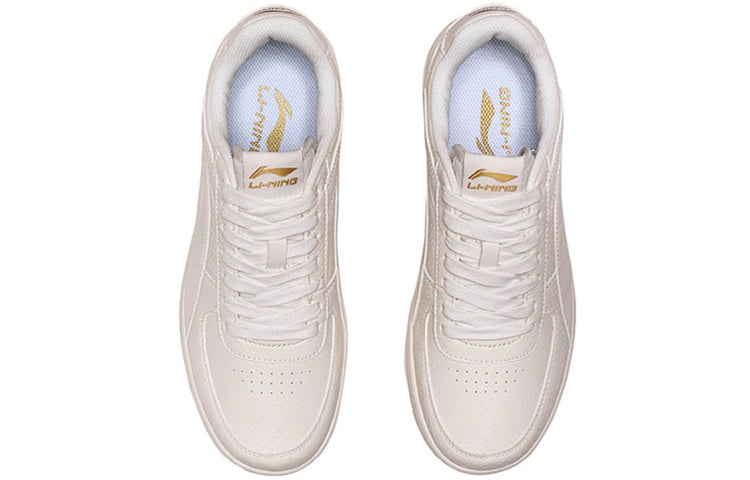 Li-Ning Casual Sneakers Low 'White Canvas' AGCP347-1