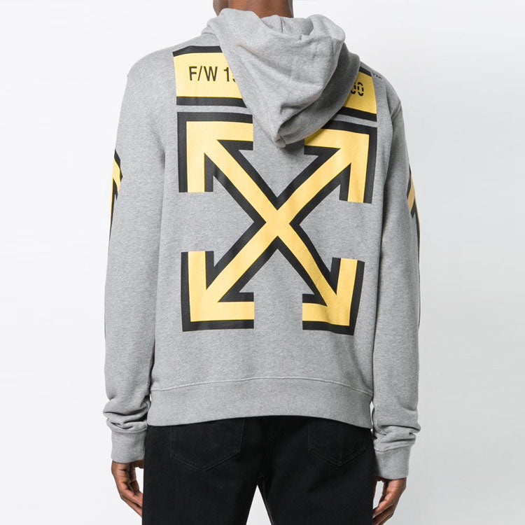 Off-White Arrows Hoodie OMBB034E18192025-GY