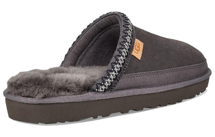 UGG Tasman Slip On Gray Slippers 1103900-DGRY