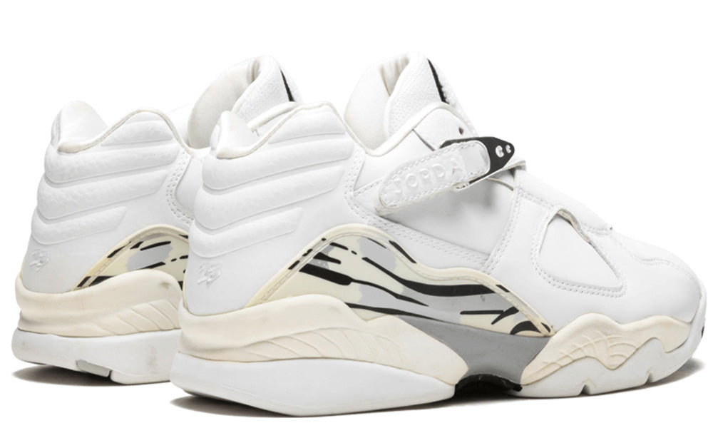 Air Jordan 8 Retro Low 'White Metallic Silver' 2003 306157-101