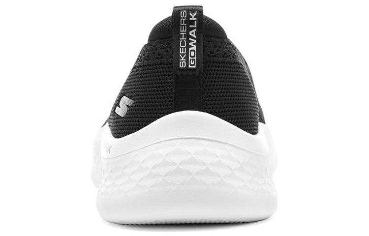 (WMNS) Skechers Go Walk Flex 'Ocean Wind - Black White' 124957-BKW