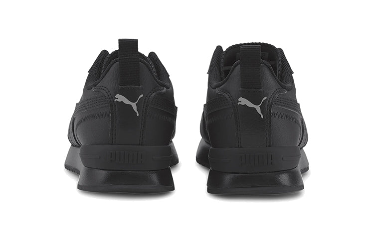 (GS) PUMA R78 Low Top Running Shoes Black 374428-01
