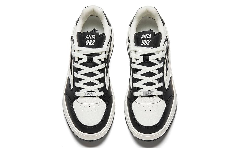(WMNS) ANTA 982 Low 'Black White' 122348067-2