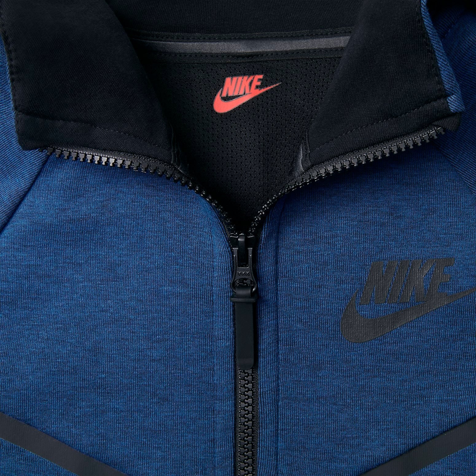 (GS) Nike Tech Fleece Windrunn Hoodie 'Blue' 856191-431