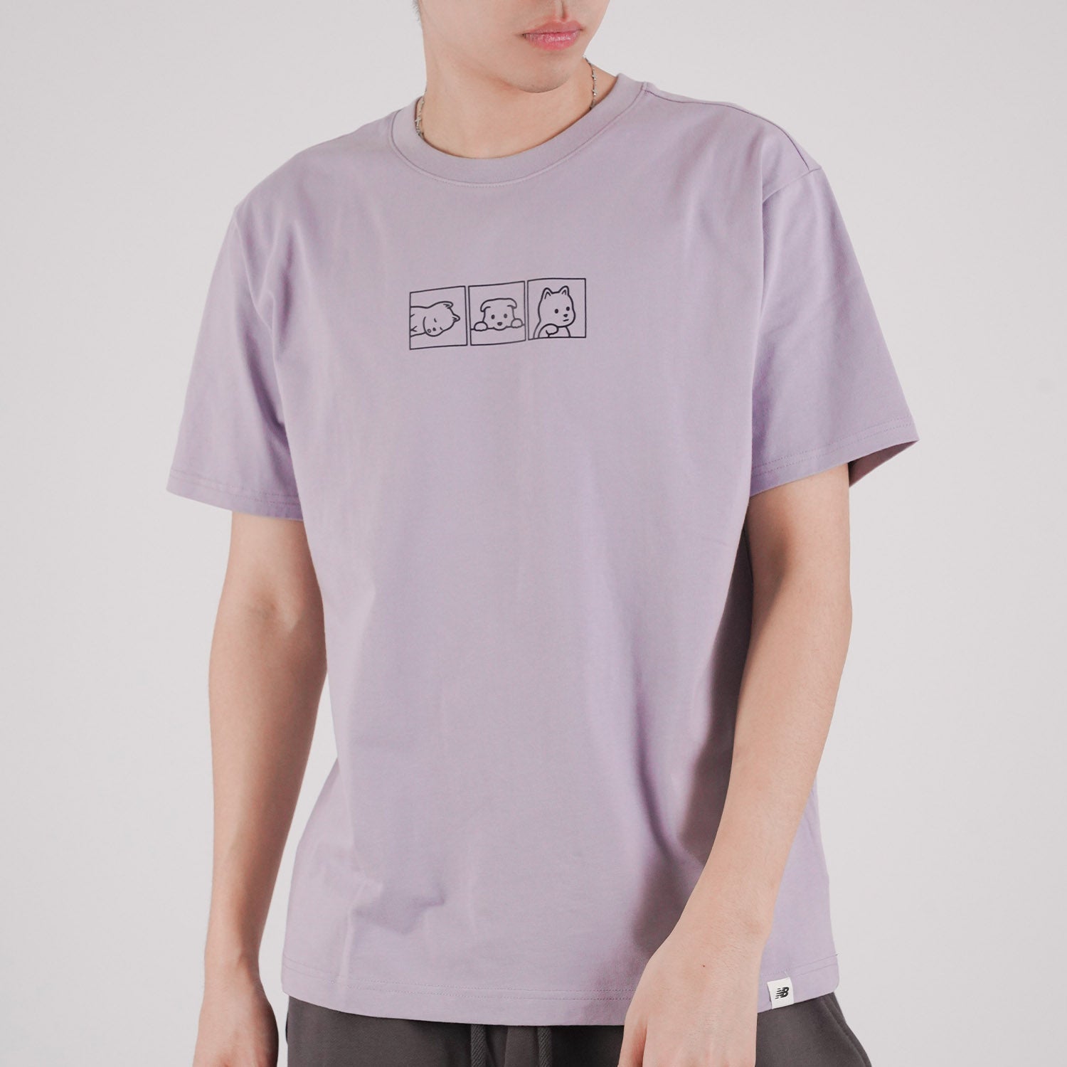 New Balance x Noritake Classic Tee Asia Sizing 'Lilac' AMT12389-SG6