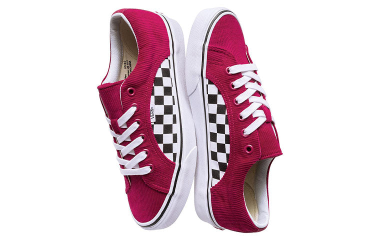 Vans Lampin 'Checkerboard Corduroy - Scooter Red' VN0A38FIU9E