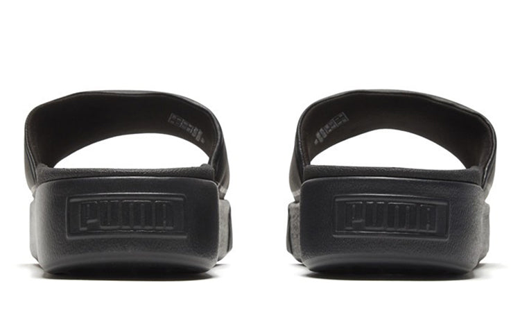 (WMNS) PUMA Platform Bold Slide Black 367064-01
