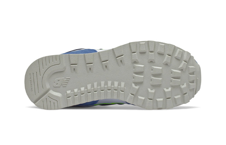 New Balance Kids' 574 Varsity Sport Blue/Green PC574NLE