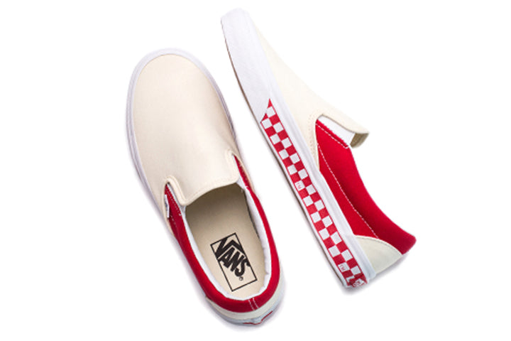 Vans Classic Slip-On 'Checker - Racing Red' VN0A38F7OWM
