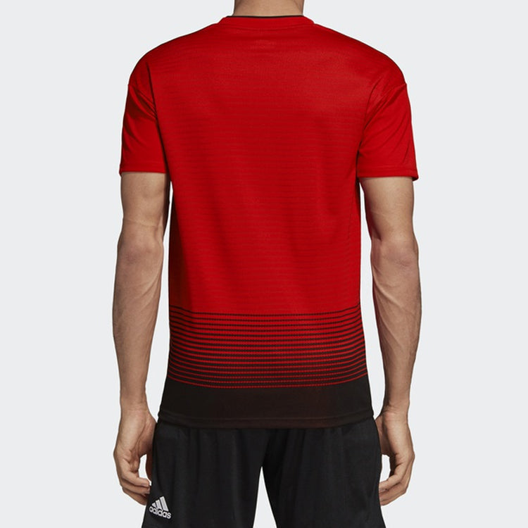 adidas Manchester United 18/19 Fan Edition Home Jersey 'Red Black' CG0040