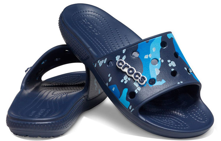 Crocs Classic Clog Casual Sports Slippers Unisex Blue 207280-4HQ