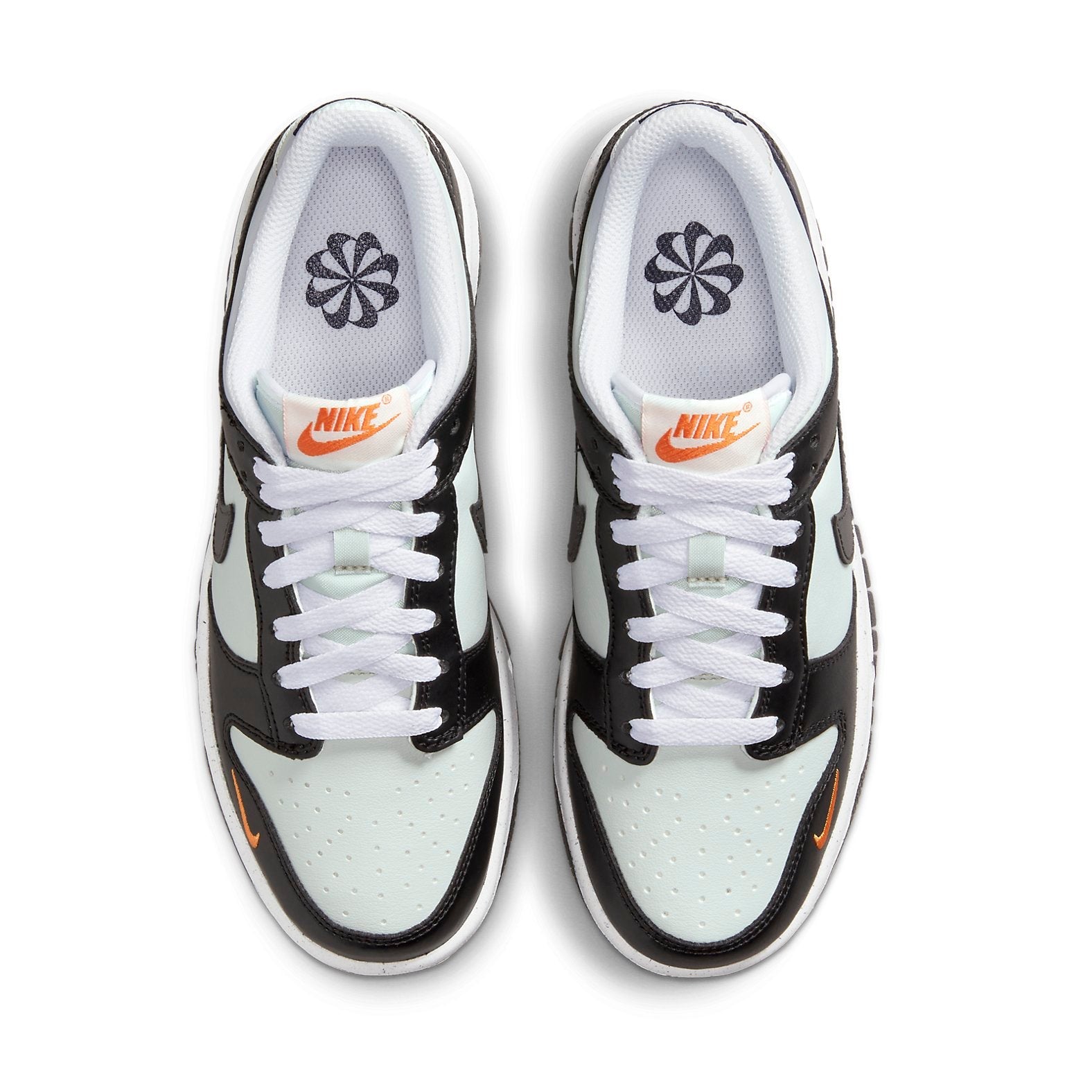 (GS) Nike Dunk Low 'Black Bright Mandarin' FN7784-001