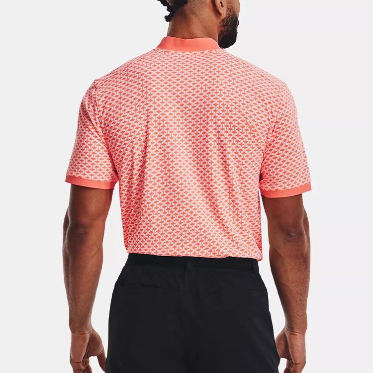 Under Armour Curry Greater Than Polo Shirt 'Red Pink' 1370095-824