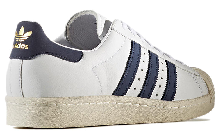 adidas Superstar 80S 'Footwear White Trace Blue Grey Two' BZ0145