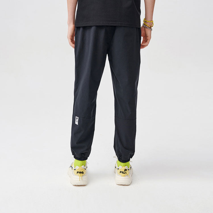 FILA Ventilate Sports Ankle Banded Causual Pant Male Black T11M122806F-BK