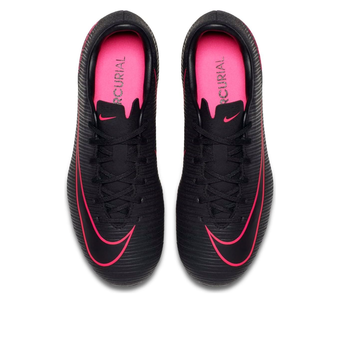 (GS) Nike Mercurial Victory VI FG 'Black Pink' 831945-006