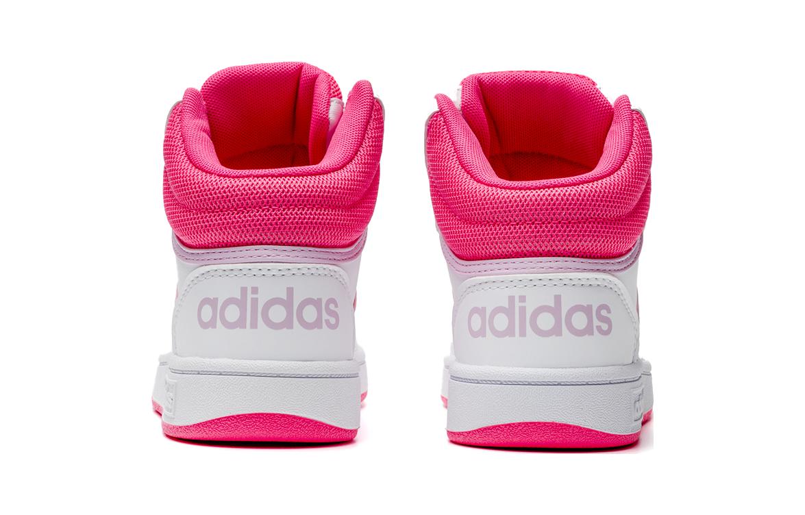 (GS) adidas Hoops 3.0 Mid 'White Orchid Fusion' IF2722