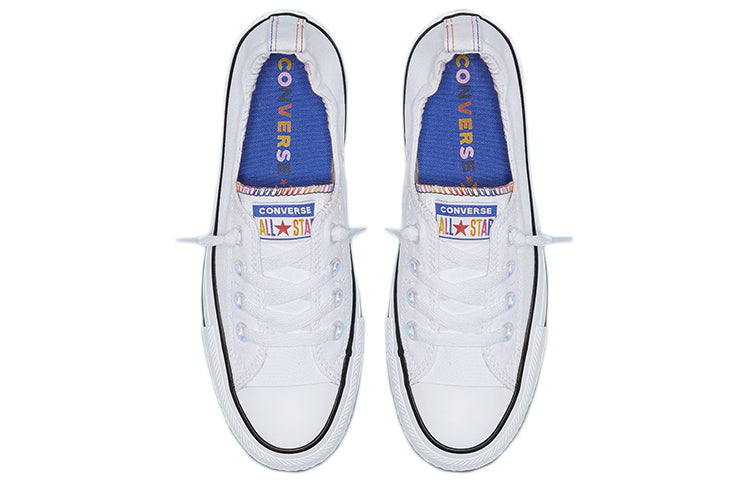 (WMNS) Converse Chuck Taylor All Star Shoreline Slip Low Top Canvas Pure White 565441F