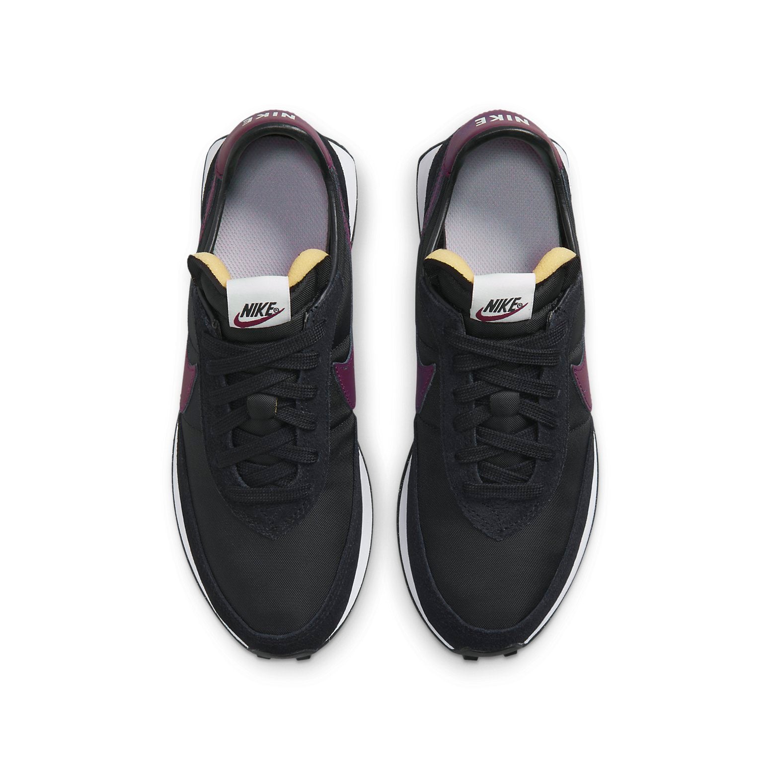 (GS) Nike Waffle Trainer 2 'Black Dark Beetroot' DC6477-002