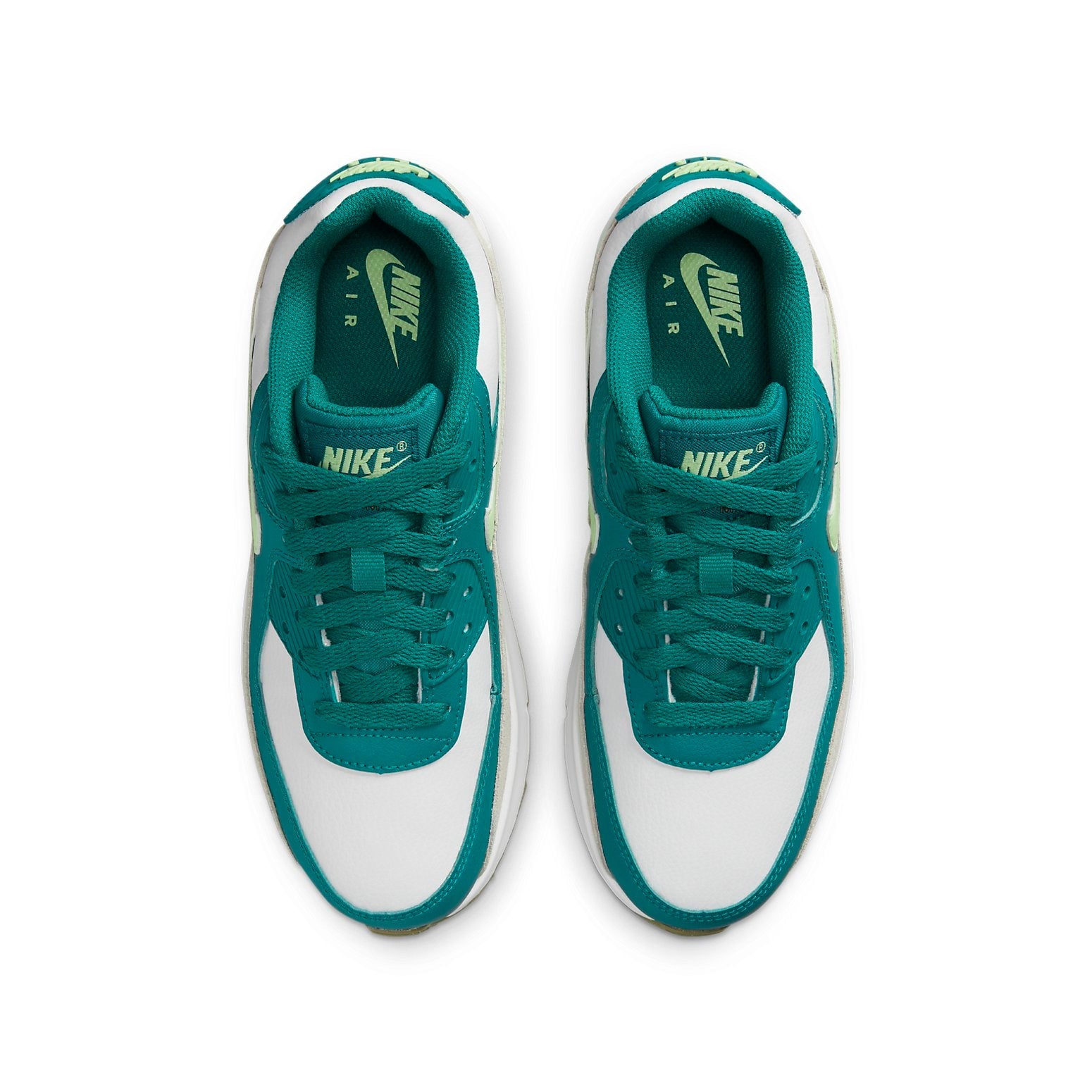 (GS) Nike Air Max 90 LTR 'Bright Spruce Barely Volt' CD6864-124