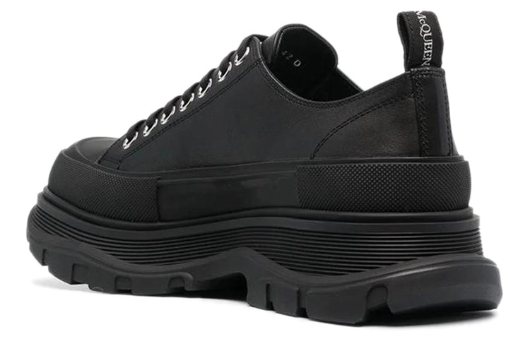 Alexander McQueen Tread Slick Lace Up 'Black' 627225WHZ621081