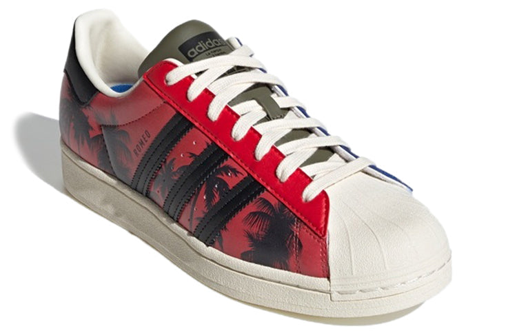adidas Originals Superstar Shoes 'Red Black Blue' H67923