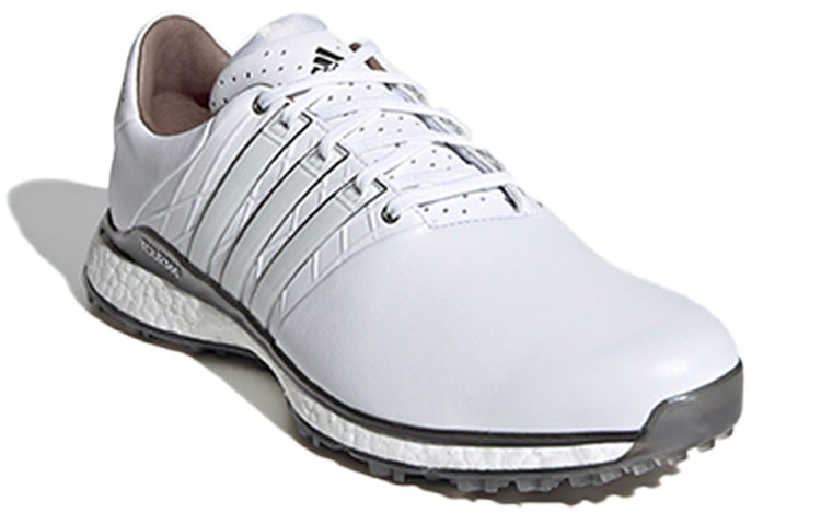 adidas Tour360 XT-SL Spikeless 2.0 Wide Golf Shoes 'Cloud White Dark Silver Metallic' EG4884