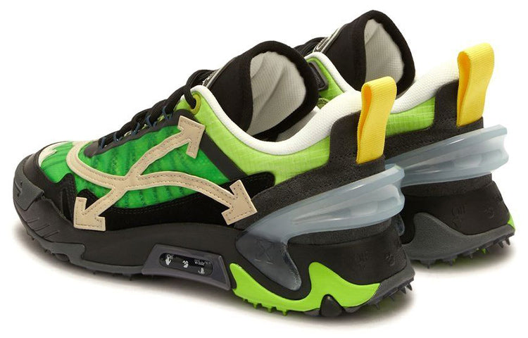Off-White Odsy-2000 Sneakers 'Green Black' OMIA190F22FAB0015561