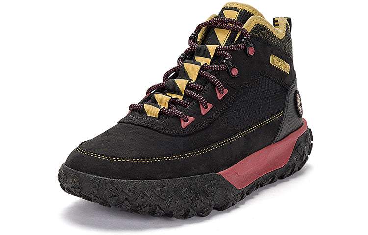 Timberland Greenstride Motion 6 Low Lace Hiking Sneakers 'Black' A6AGRM